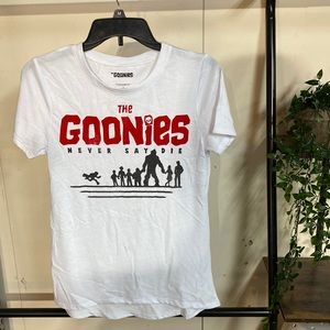 The Goonies Never Say Die white T-shirt